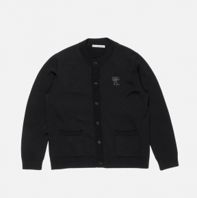 [TOP] 공용 아ㅋ네 크루넥 가디건 블랙