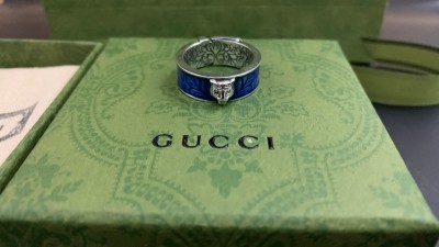 구ㅉ 펠린 헤드 블루 에나멜링