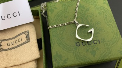 구ㅉ G펜던트 스털링 실버 펜던트 목걸이