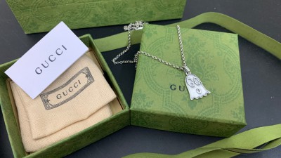 구ㅉ 고스트 펜던트 목걸이
