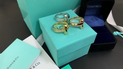 티ㅍ니 T1 네로우 링 와이드 다이아세팅