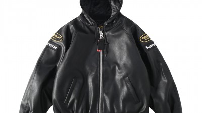 [GOOD] 슈ㅍ림 X 밴슨 레더 후드 워크 자켓 2컬러