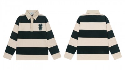 [NORMAL] 공용 아ㅁ X 최우식 스트라이프 폴로 맨투맨