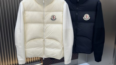 [TOP] 공용 25FW 몽ㅋ르레 다운 니트 콤보 자켓 2컬러