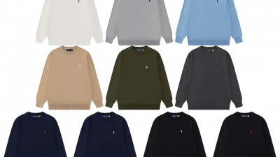 [GOOD] 공용 폴ㄹ 라운드넥 니트 스웨터 10컬러