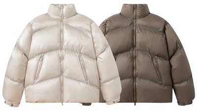 [NORMAL] 공용 리ㅍ레젠트 스탠드 업 칼라 패딩 재킷 2컬러