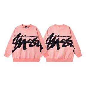 [NORMAL] 공용 스ㅌ시 스탁 스웨터 핑크