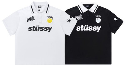 [NORMAL] 공용 스ㅌ시 월드투어 풋볼 피케 티셔츠 2컬러