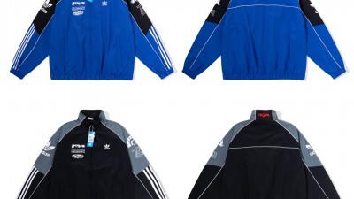 [GOOD] 공용 아ㄷ다스 모터 코어 우븐 트랙자켓 2컬러
