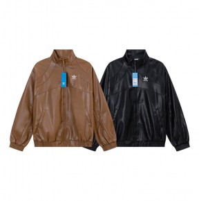 [GOOD] 공용 아ㄷ다스 트레포일 레더자켓 2컬러