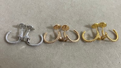 까ㄹ띠에 저스트 앵 끌루 이어링 다이아 풀파베 3컬러