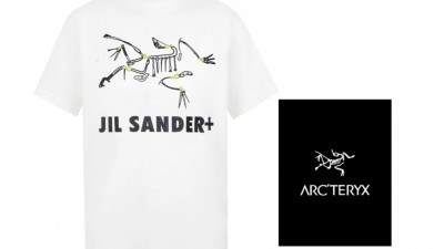 [GOOD] 공용 아ㅋ테릭스 X 질샌더 24FW 로고 티셔츠 2컬러