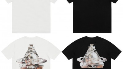 [NORMAL] 비ㅂ안 웨스트우드 X 팔라스 티셔츠 2컬러