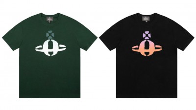 [NORMAL] 비ㅂ안 웨스트우드 SPRAY ORB 티셔츠 2컬러