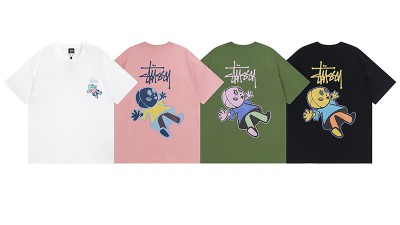 [NORMLA] 공용 스ㅌ시 돌리 피그먼트 다이드 티셔츠 4컬러