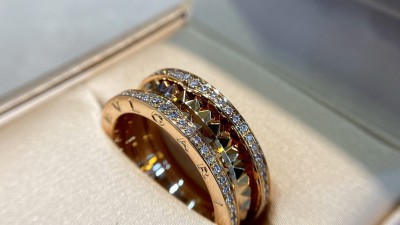 불ㄱ리 비제로 원 락 2밴드 링 다이아 파베