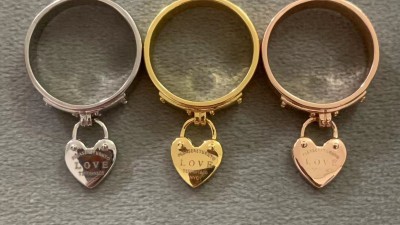 티ㅍ니 러브 락 링