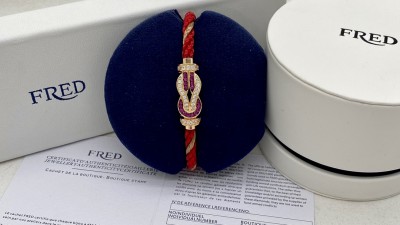 프ㄹ드 샹스 인피니 브레이슬릿 루비&다이아 5컬러