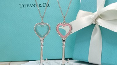 티ㅍ니 하트키 펜던트 목걸이