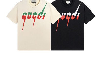 [공용] 구ㅉ 블레이드 프린트 반팔 티셔츠 2컬러