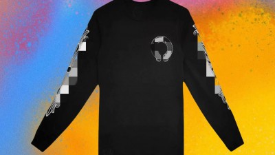 크ㄹ하츠 홀스슈 플로랄 롱 슬리브