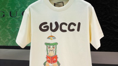 [공용] 구ㅉ 프린트 코튼 티셔츠