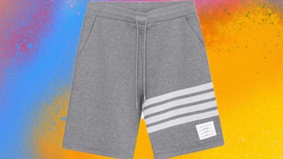 톰ㅂ라운 클래식 루프백 4-바 스웨트쇼츠