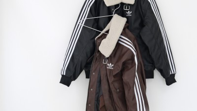 [공용] 아ㄷ다스 오리지널 PU PAD JKT 캐주얼 루즈핏 무스탕 레더 자켓 2컬러