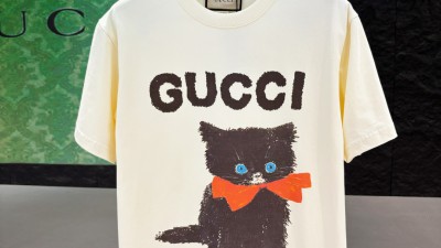 [공용] 구ㅉ 프린트 코튼 저지 티셔츠