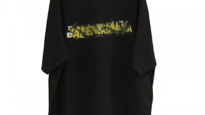 발ㄹ시아가 스프레이 로고 티셔츠