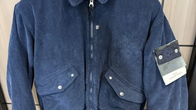 스ㅌ 아일랜드 코듀로이 봄버자켓