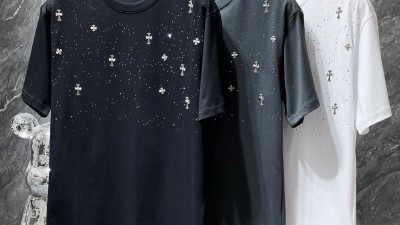 크ㄹ하츠 십자가 티셔츠 3컬러