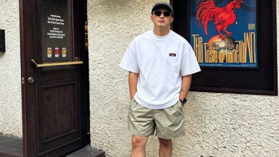 [공용] 난ㄱ 백패커 프린팅 티셔츠 2컬러