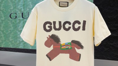 [공용] 구ㅉ 프린트 코튼 저지 티셔츠