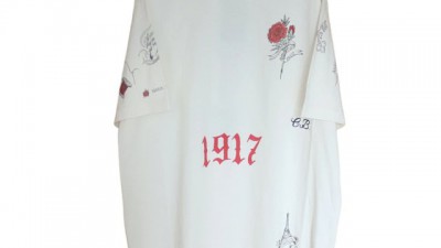 [공용] 발ㄹ시아가 1917 타투 미디엄 핏 티셔츠