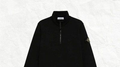 스ㅌ아일랜드 반집업 스웨트 셔츠