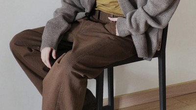 르ㅁ르 트위스티드 벨티드 팬츠