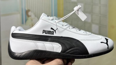 [공용] 푸ㅁ 스피드캣 레더 화이트