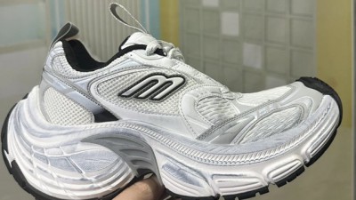 [공용] 발ㄹ시아가 10XL 스니커즈 화이트 그레이