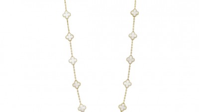 반ㅋ리프 빈티지 알함브라 목걸이 20모티브