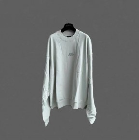 [공용] 발ㄹ시아가 로고 프린트 코튼 스웨트셔츠