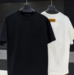 [공용] 루ㅇ비통 모노그램 백로고 티셔츠 2컬러