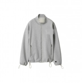 미ㅇ미우 코튼 플리스 스웻셔츠