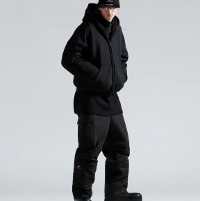 [공용] 발ㄹ시아가 스키웨어 3B 스포츠 아이콘 아웃웨어 집업 후드