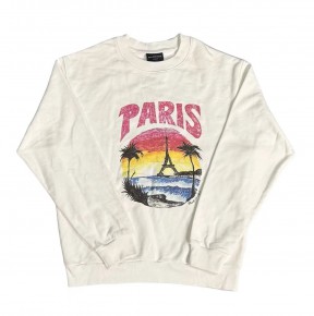 발ㄹ시아가 파리 트로피컬 코튼 스웨트셔츠